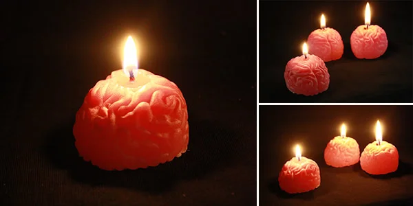 11. VELAS EN FORMA DE CUBOS DE HIELO