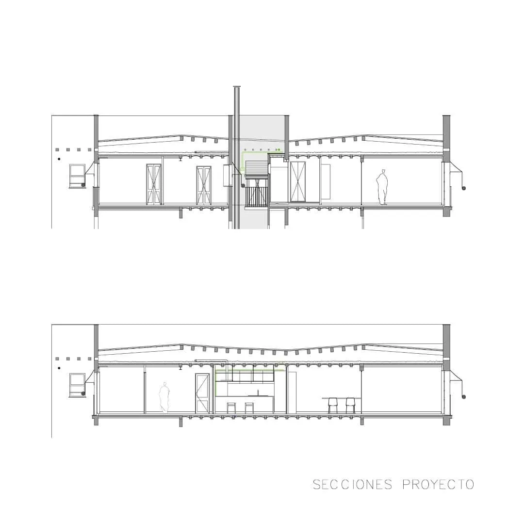 巴塞罗那El Fil Verd公寓a+e项目，西班牙