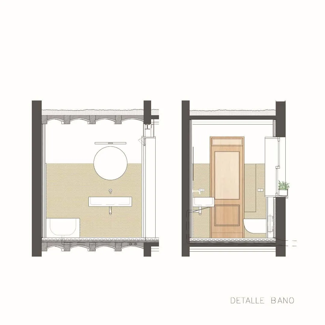 巴塞罗那El Fil Verd公寓a+e项目，西班牙