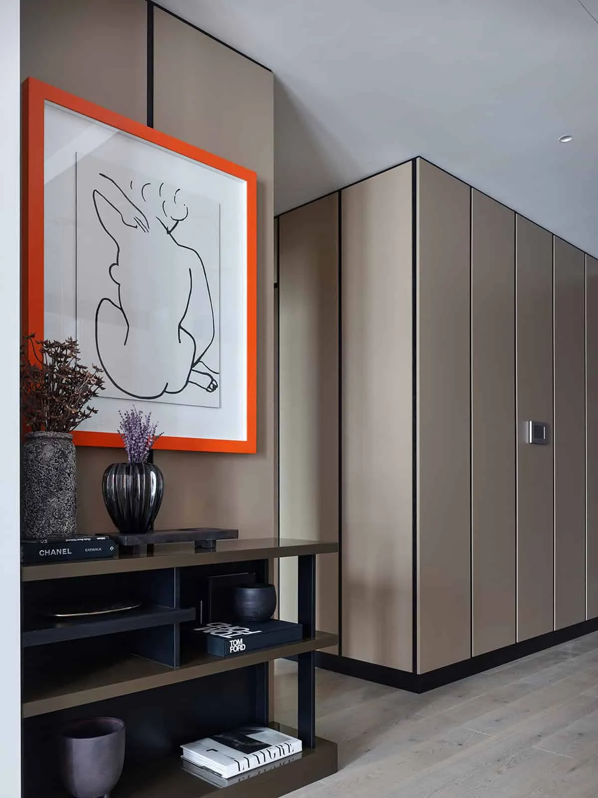 Neva Towers Apartment Restoration by INRE Studio in Moscow, Russia