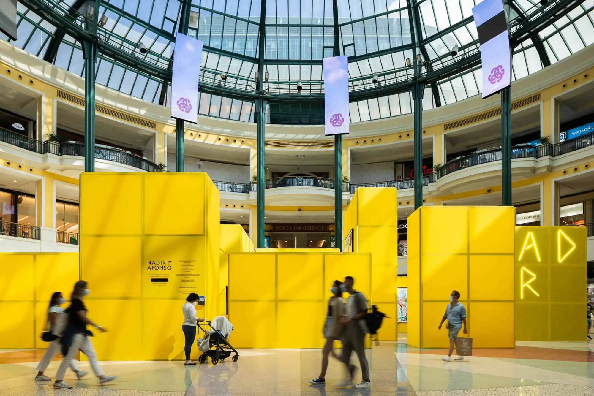 Temporary Museum of Nadir Afonso by Diogo Aguiar Studio in Lisbon, Portugal