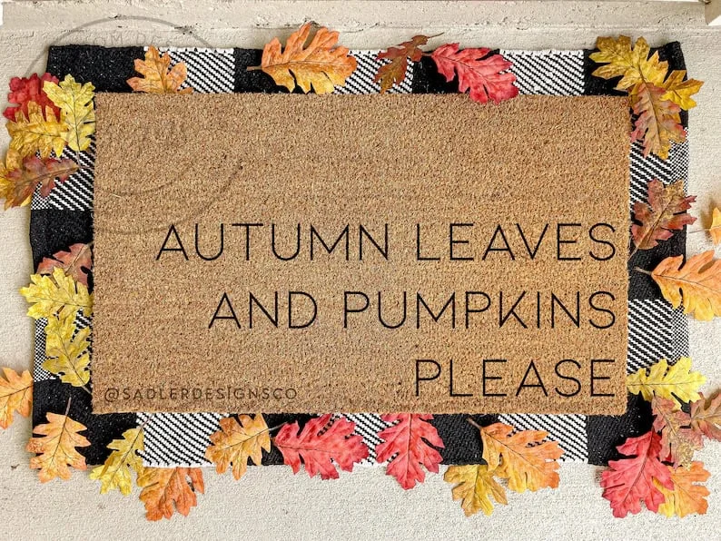 17. 秋叶和南瓜，请