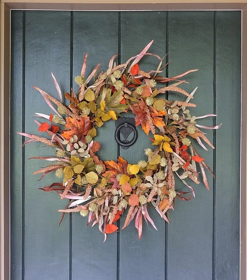 15. Autumn Leaves Wreath