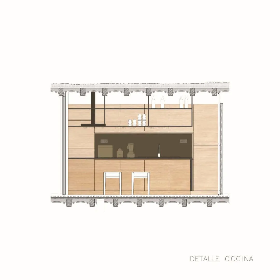 巴塞罗那El Fil Verd公寓a+e项目，西班牙