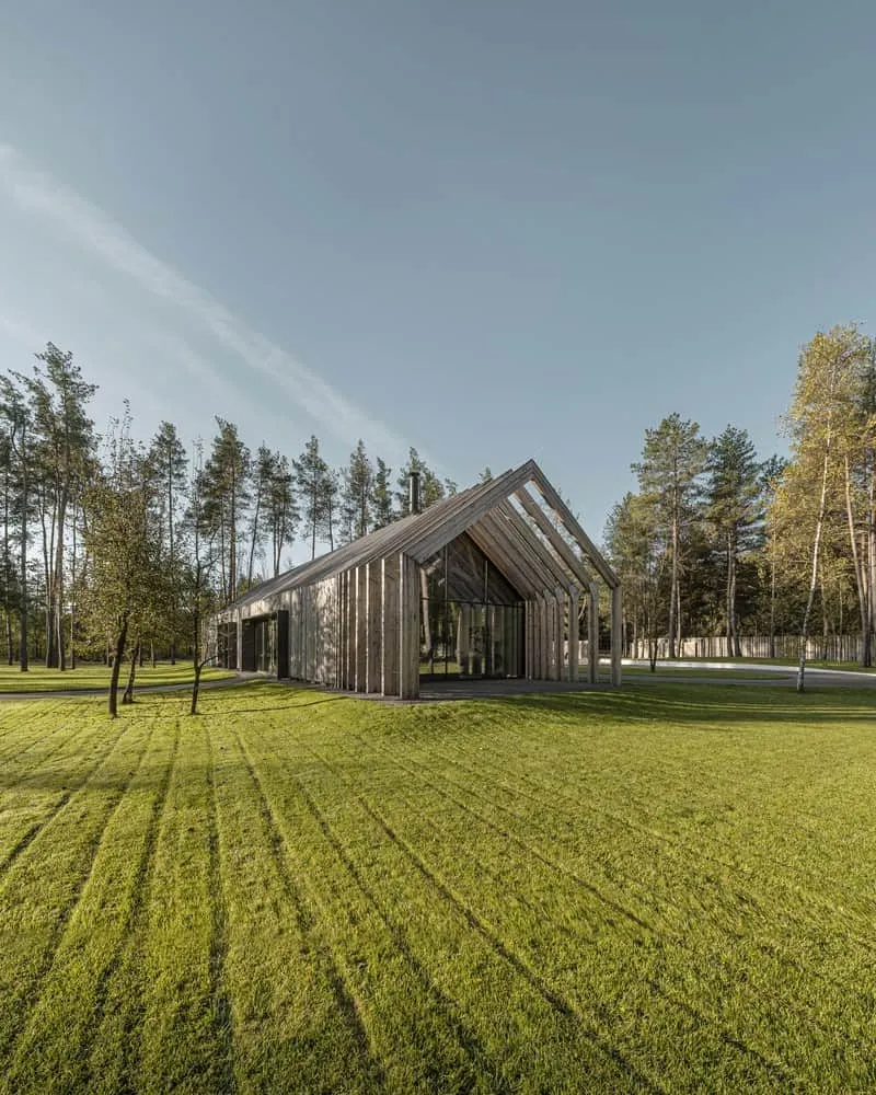 Shelter Rustle by YoDezeen Studio in Khotynivka, Ukraine