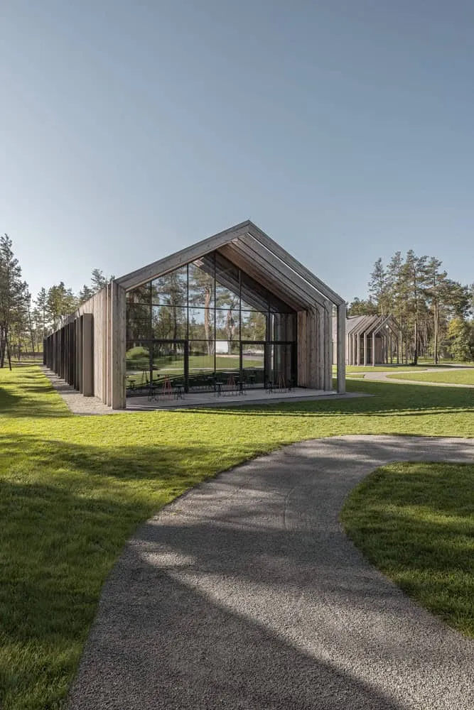 Shelter Rustle by YoDezeen Studio in Khotynivka, Ukraine