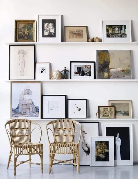 旅行照片展示的装饰创意