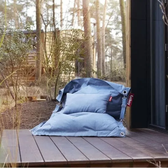 Pear-shaped pouf - the perfect universal seat