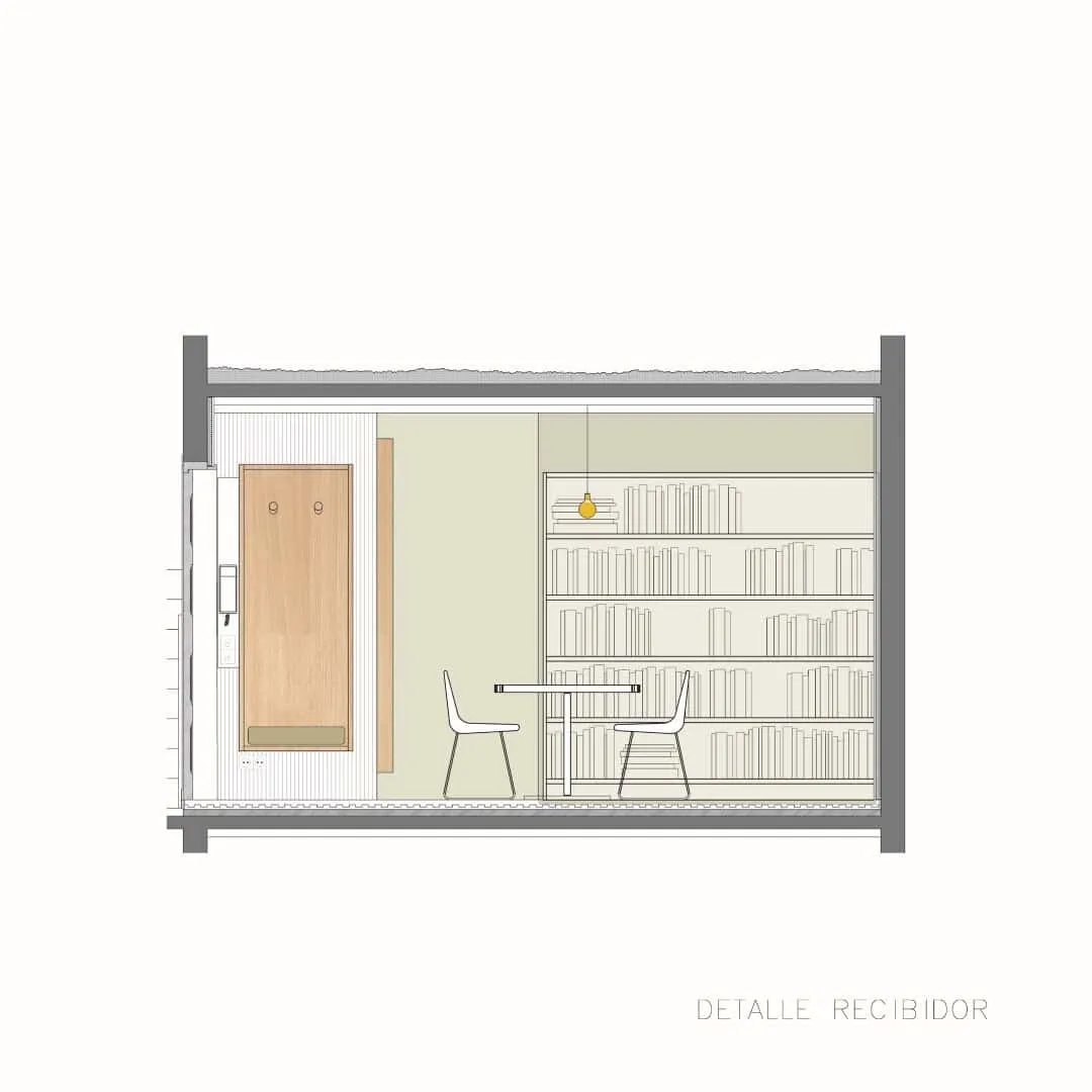 巴塞罗那El Fil Verd公寓a+e项目，西班牙