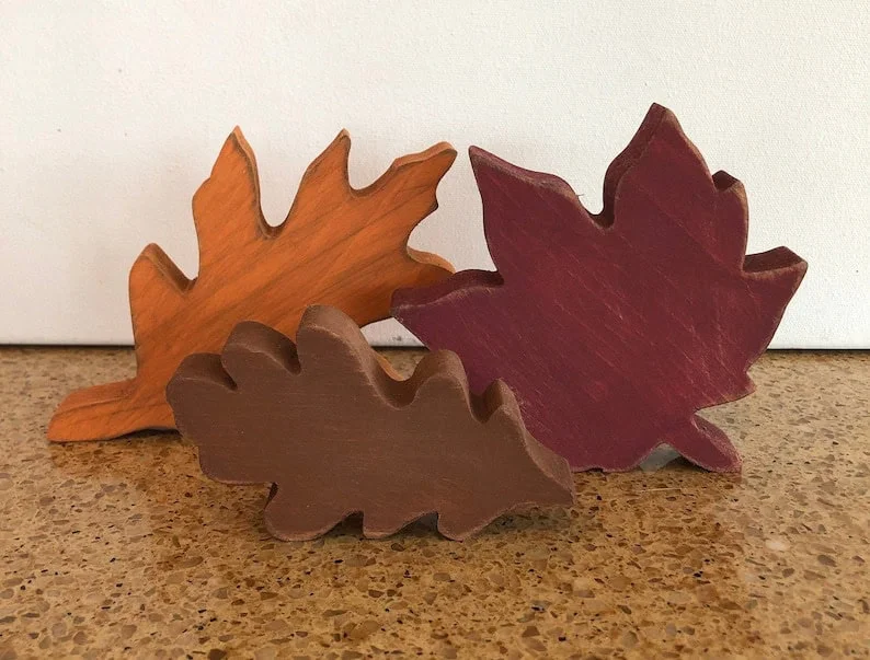 5. Holzbl端tter des Herbstes