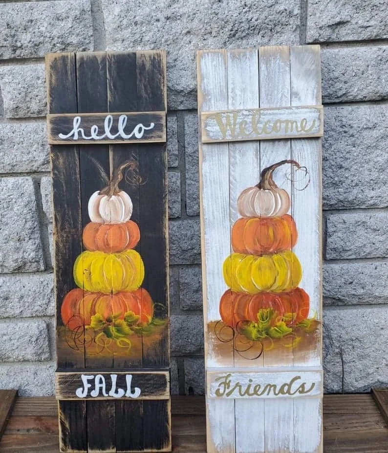 11. 雕绘南瓜木格栅