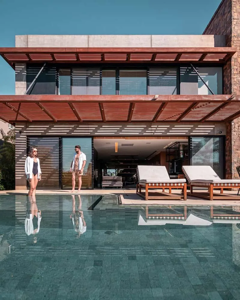 巴西埃尔多拉杜-杜苏尔的Projetebem Arquitetura设计F35住宅