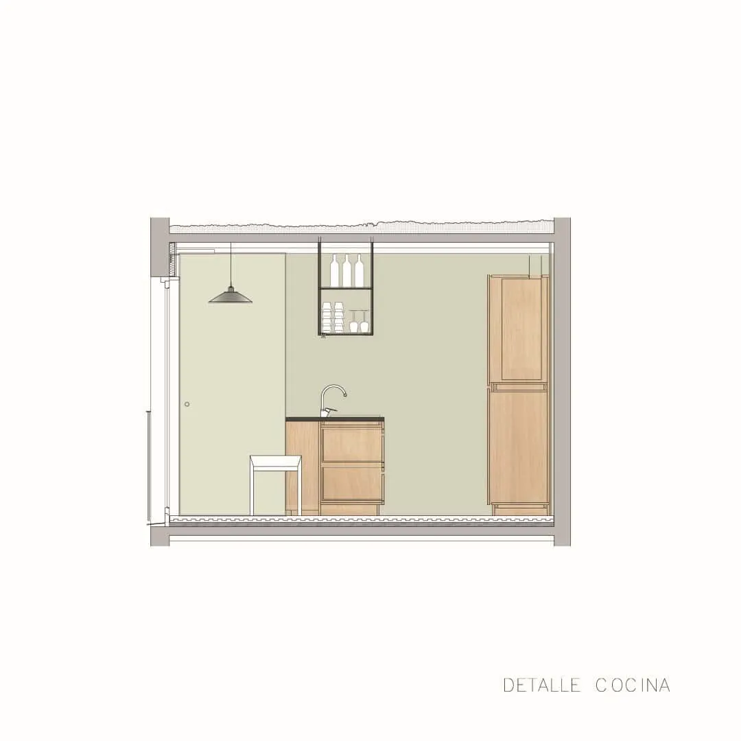 巴塞罗那El Fil Verd公寓a+e项目，西班牙