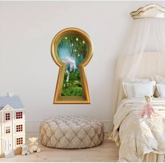 如何在儿童房里添加魔法森林