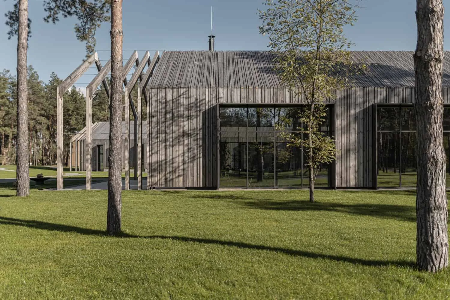 Shelter Rustle by YoDezeen Studio in Khotynivka, Ukraine