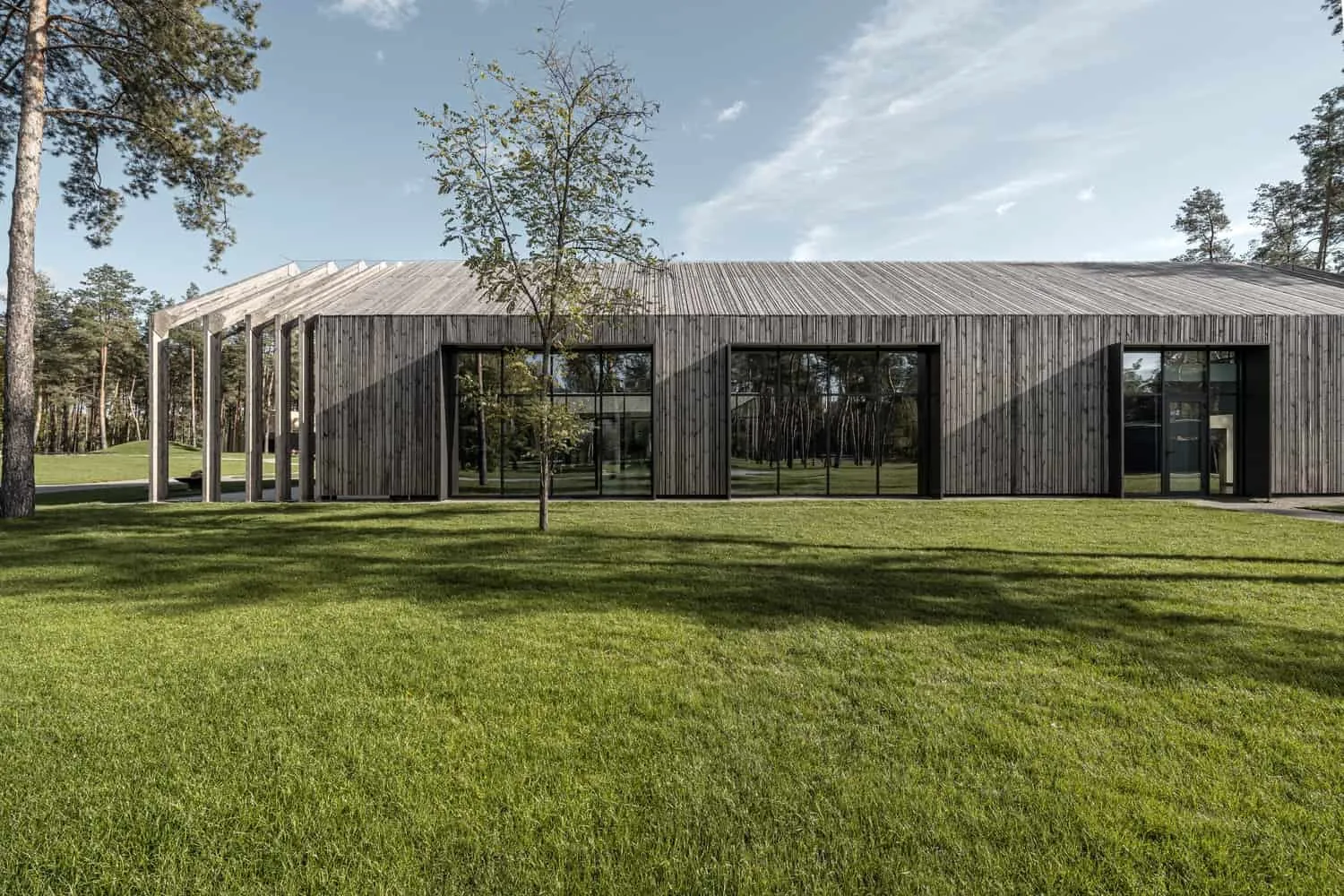 Shelter Rustle by YoDezeen Studio in Khotynivka, Ukraine