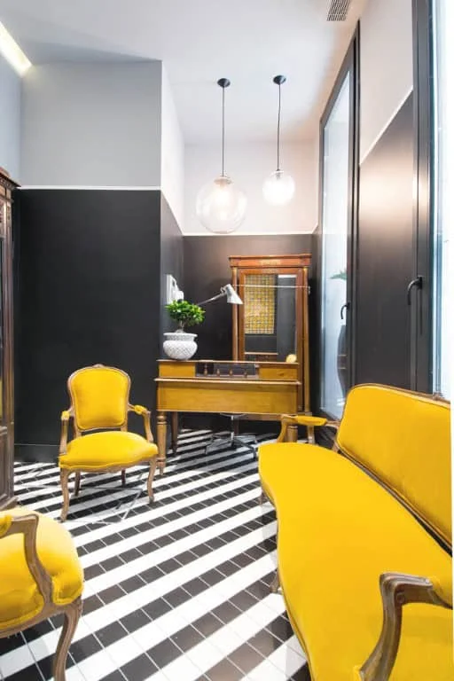 9. Acentos eclécticos brillantes