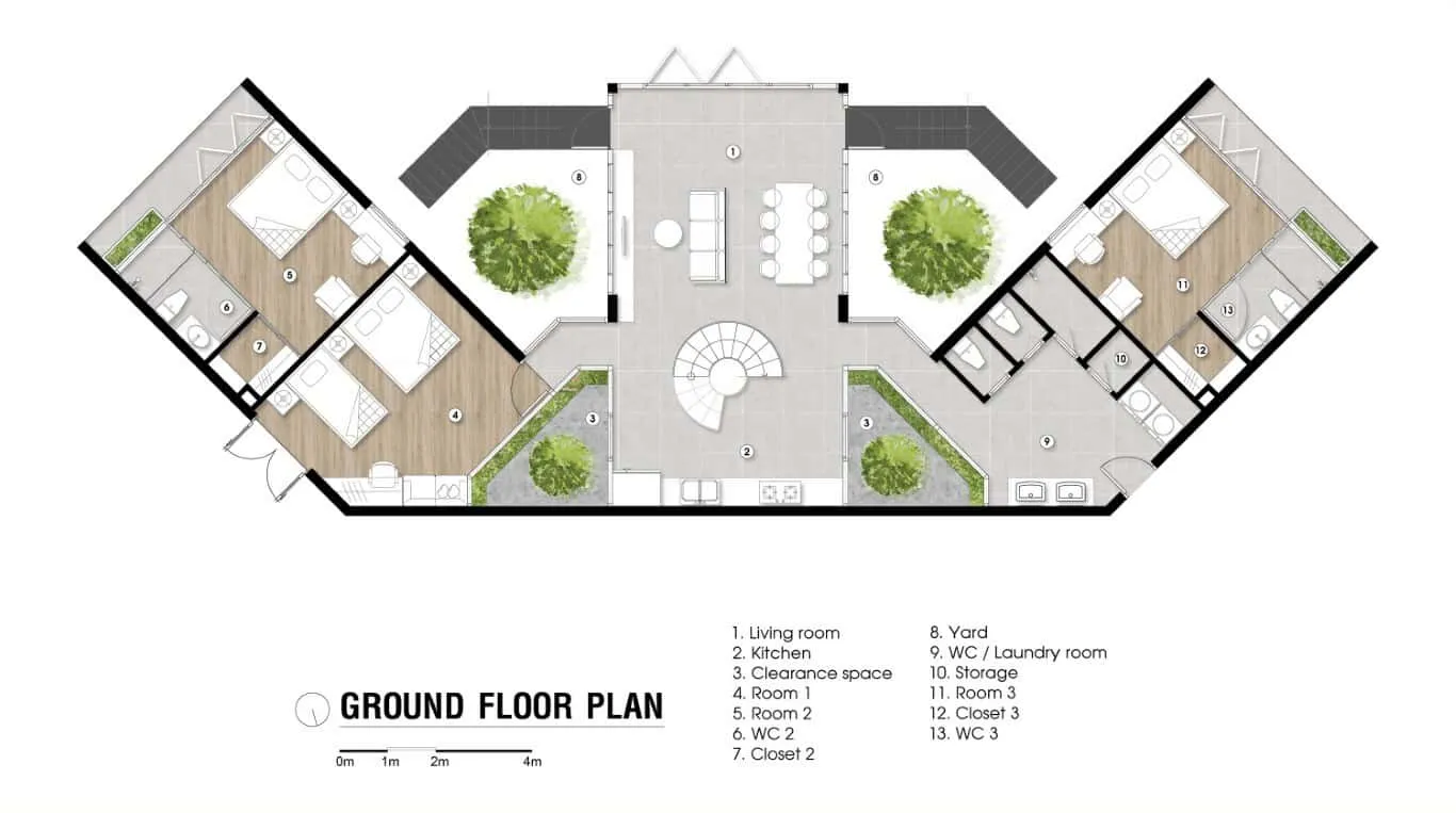 AZ85 Studio设计的宁顺JOLO住宅，越南