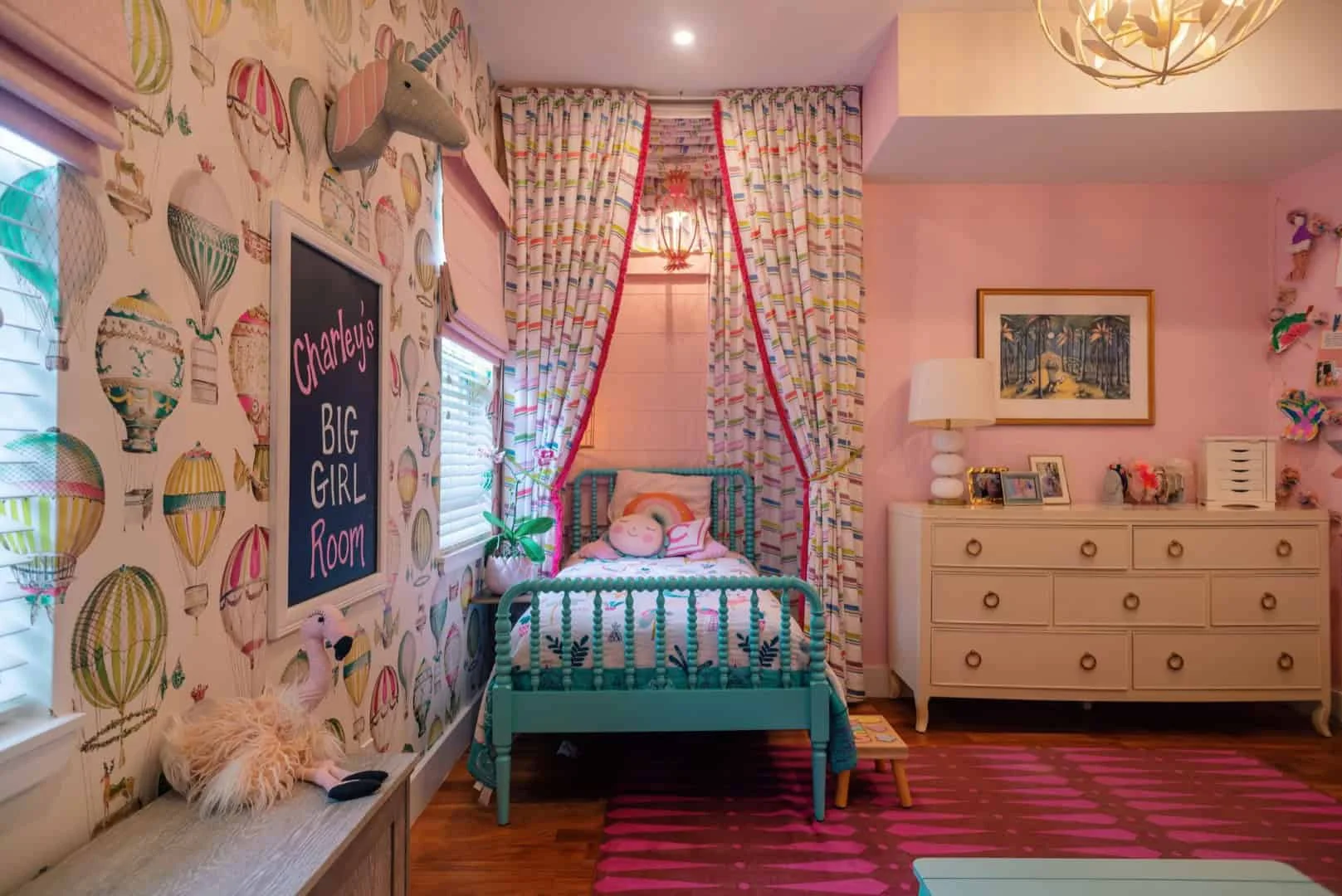 6. Eclectic Kids Room