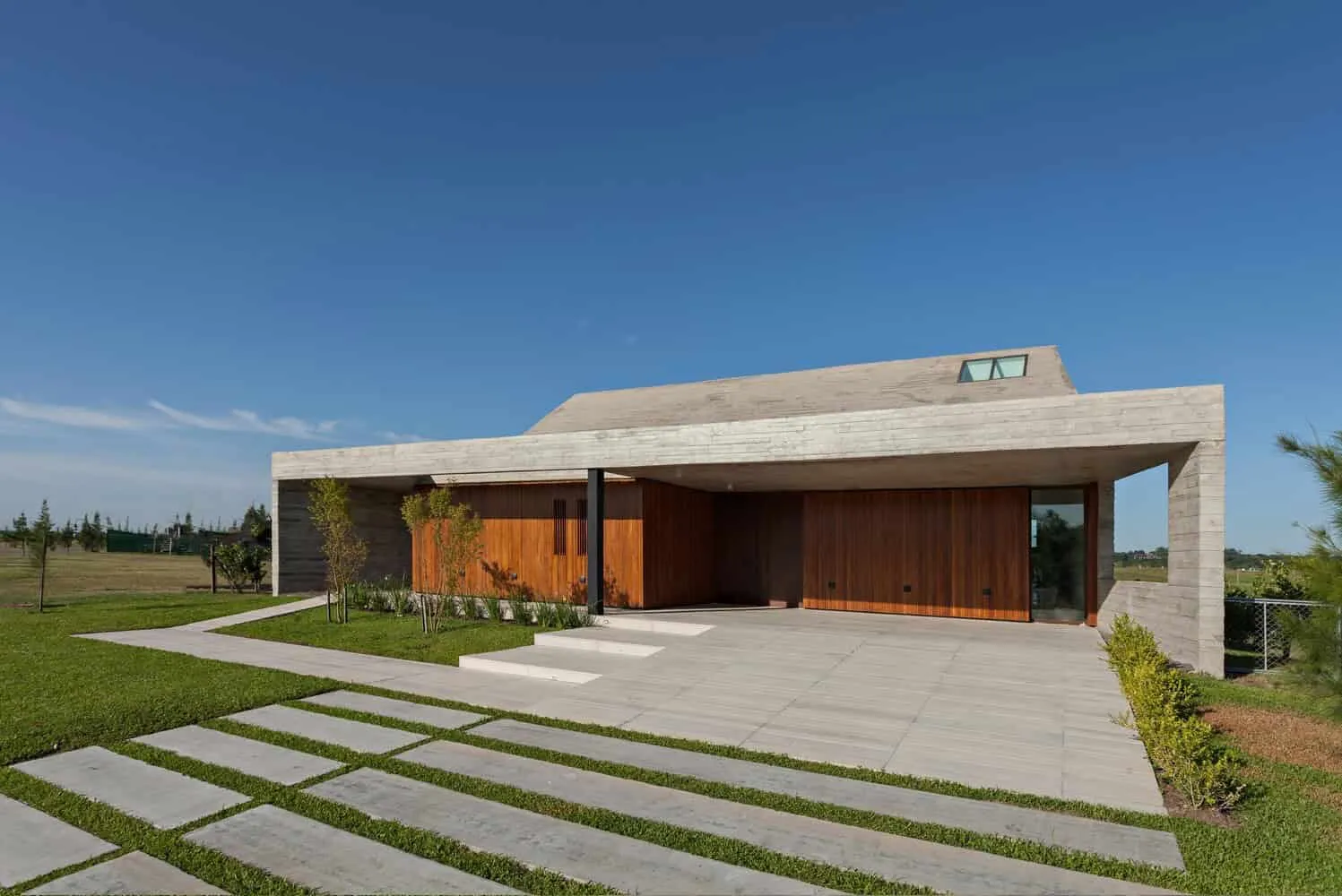 House N by A3 Luppi Ugalde Winter in Belen de Escobar, Argentina