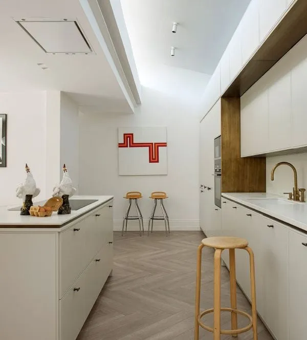 马德里家庭住宅的室内与室外装修