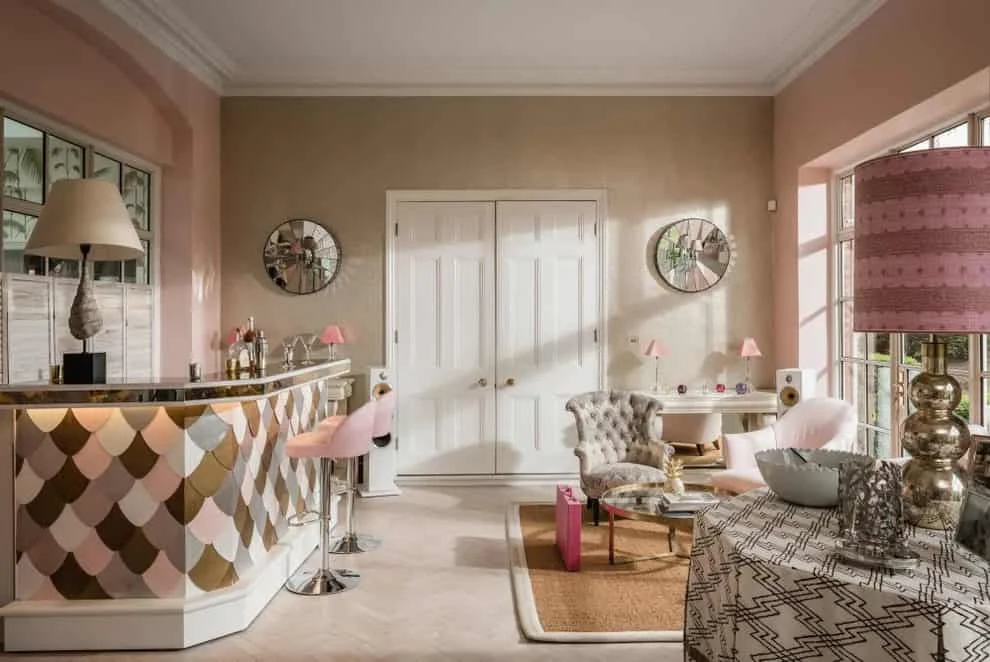 14. Eklektischer Homebar