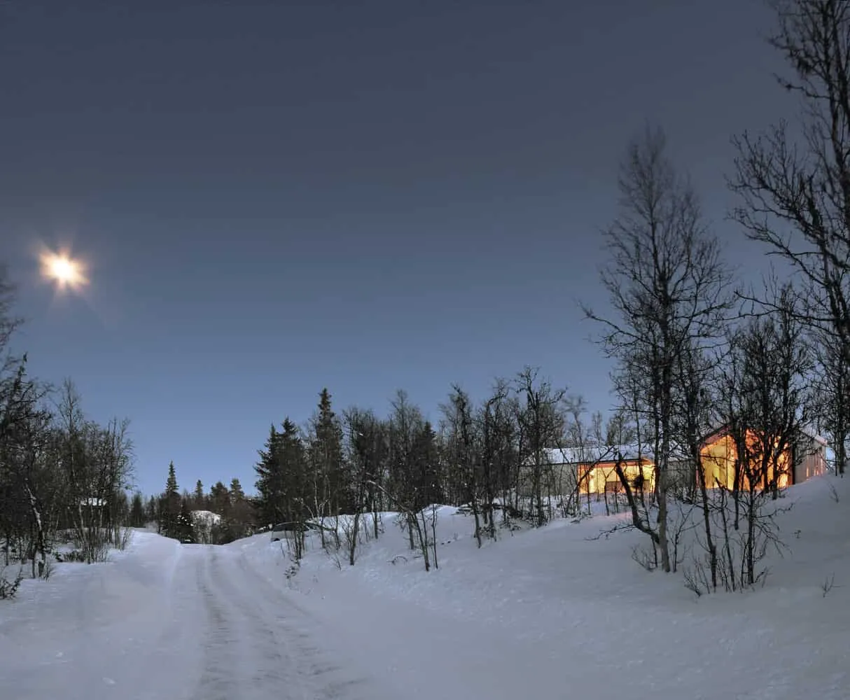 V-Lodge by Reiulf Ramstad Architects: Modern Mountain Retreat Above Aal, Norway
