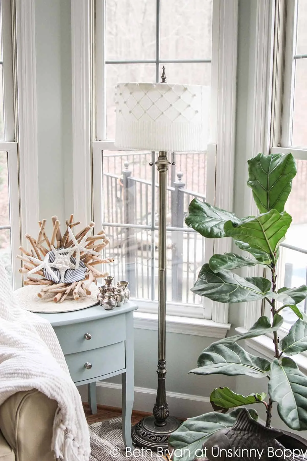 7. Manual DIY para una lámpara usando un suéter