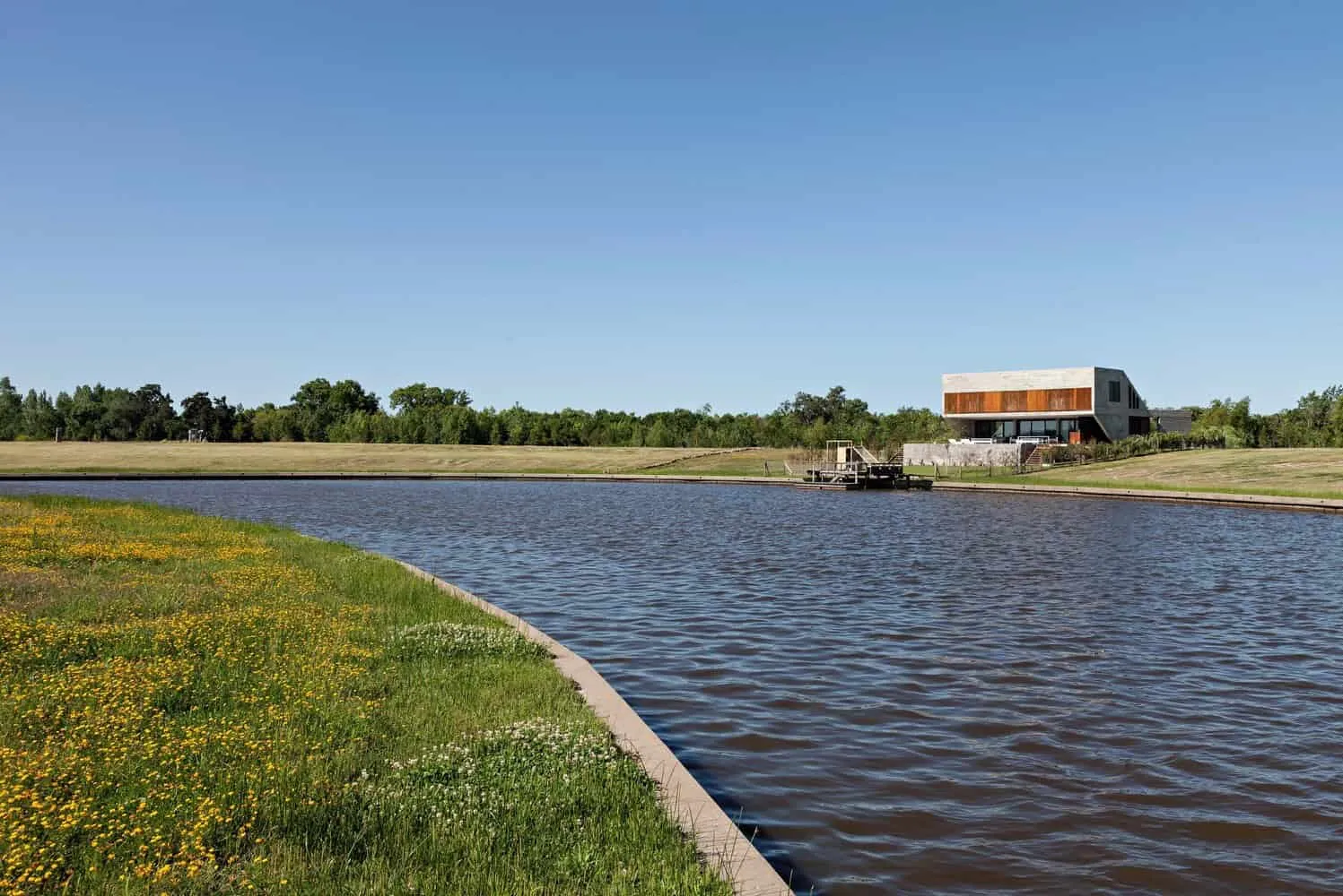 House N by A3 Luppi Ugalde Winter in Belen de Escobar, Argentina
