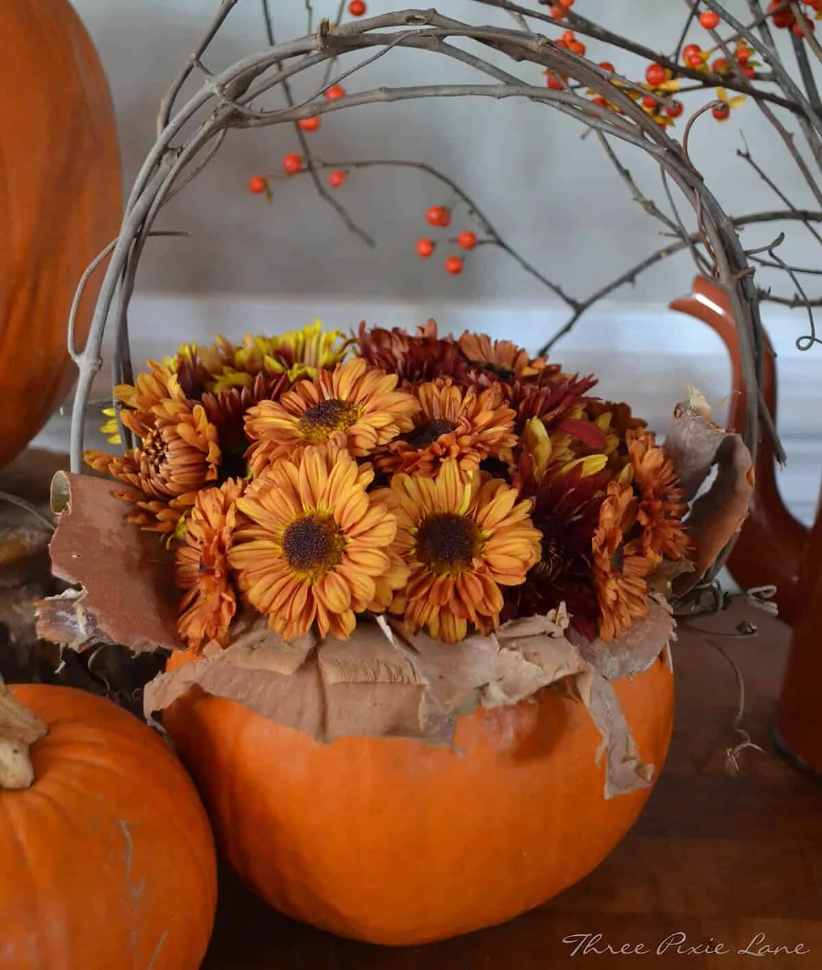 6. Pañuelo de calabaza