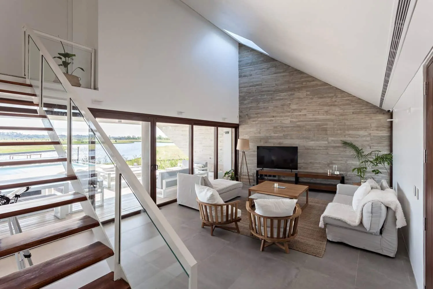 House N by A3 Luppi Ugalde Winter in Belen de Escobar, Argentina