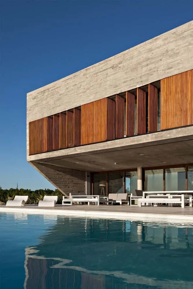 House N by A3 Luppi Ugalde Winter in Belen de Escobar, Argentina