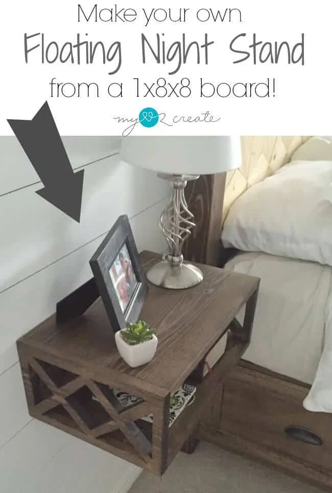 6. Floating Night Stand