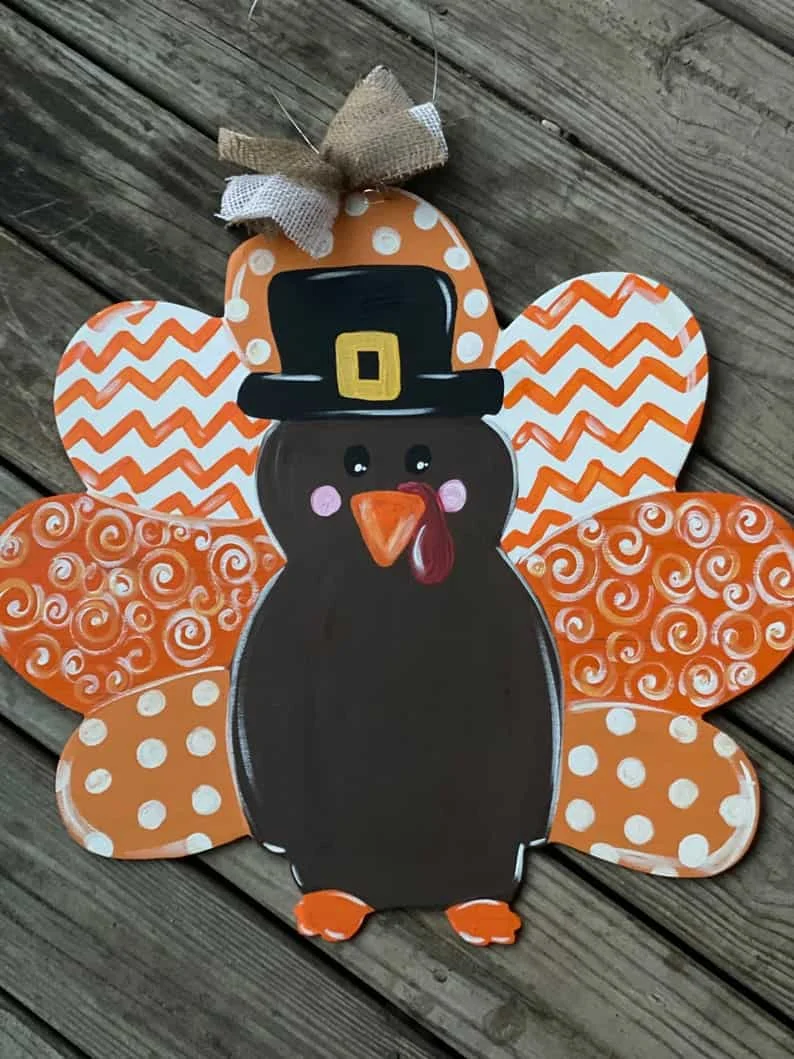 8. Pavo para la puerta