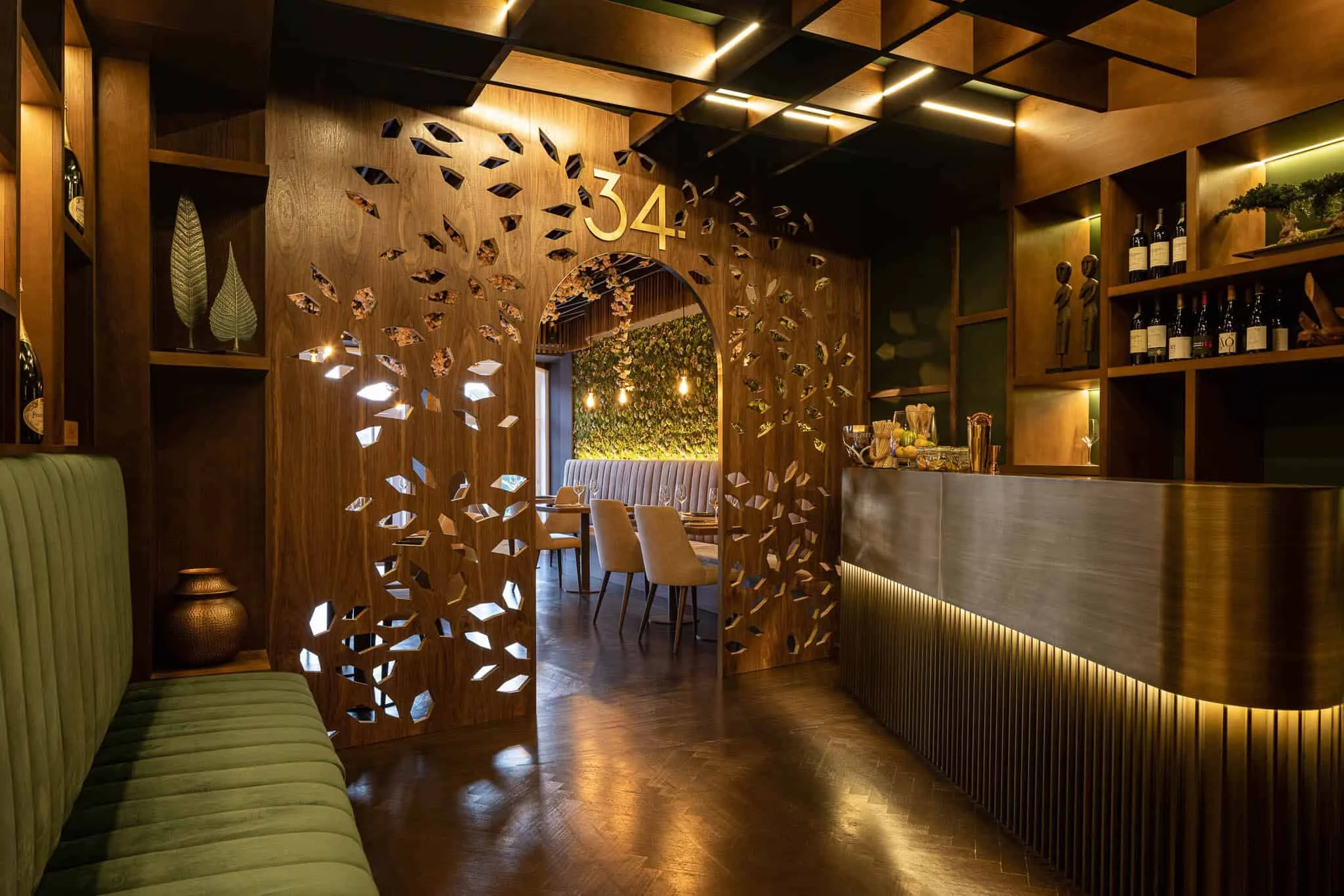 34餐厅——受新艺术运动启发的餐厅 34餐厅——受新艺术运动启发的餐厅