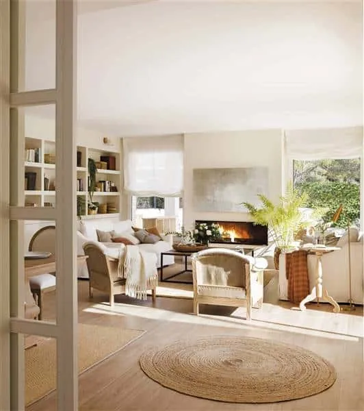 6. Around the Fireplace