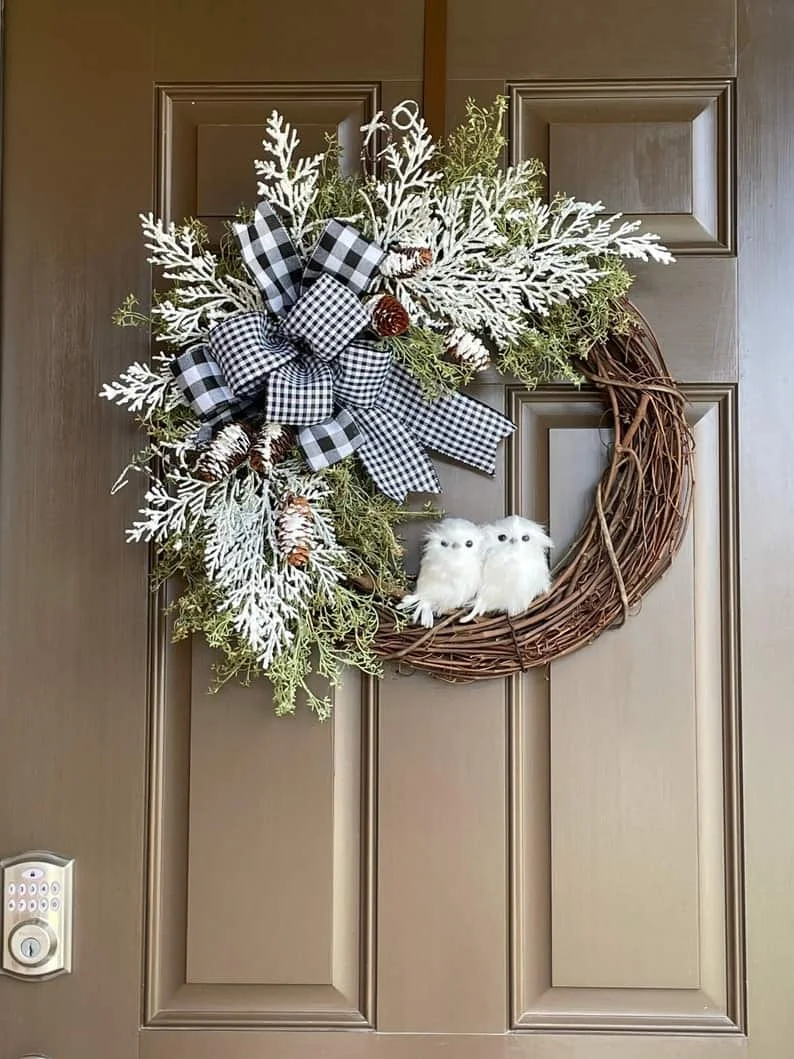 13. Guirnalda rústica de granjero