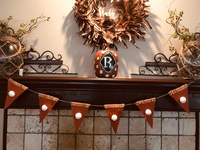 10. Guirnalda para el Día de Acción de Gracias