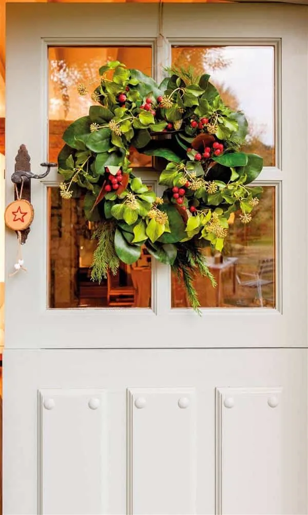 6个圣诞节装饰门的示例