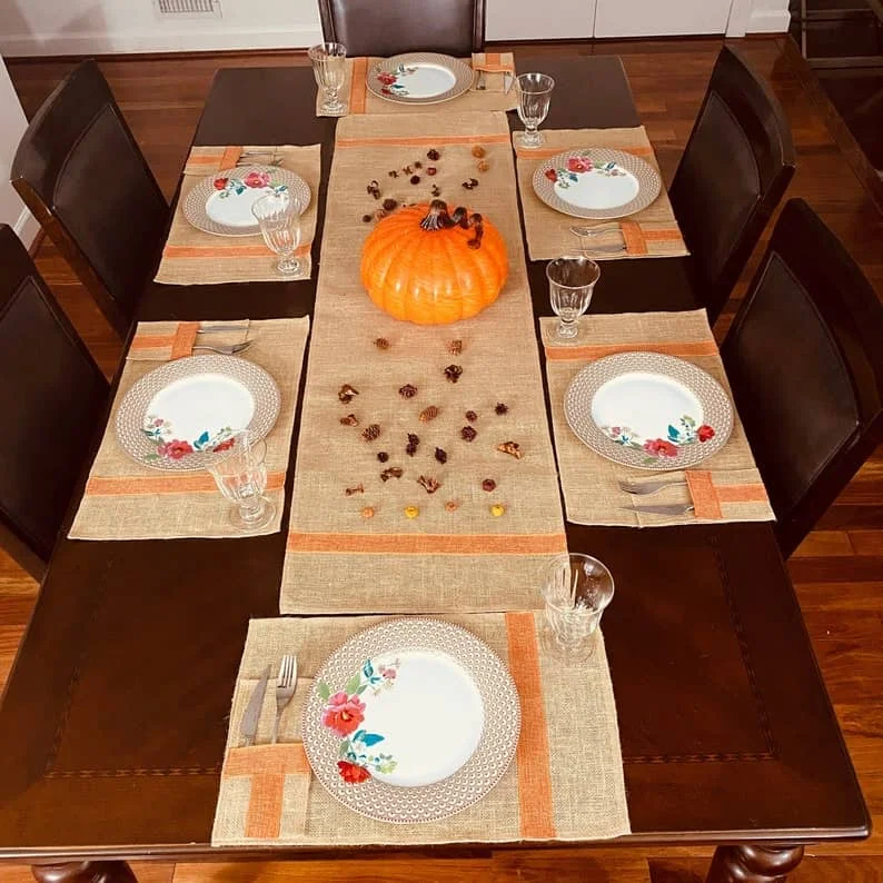 2. Halloween-Tisch und Platzkarten