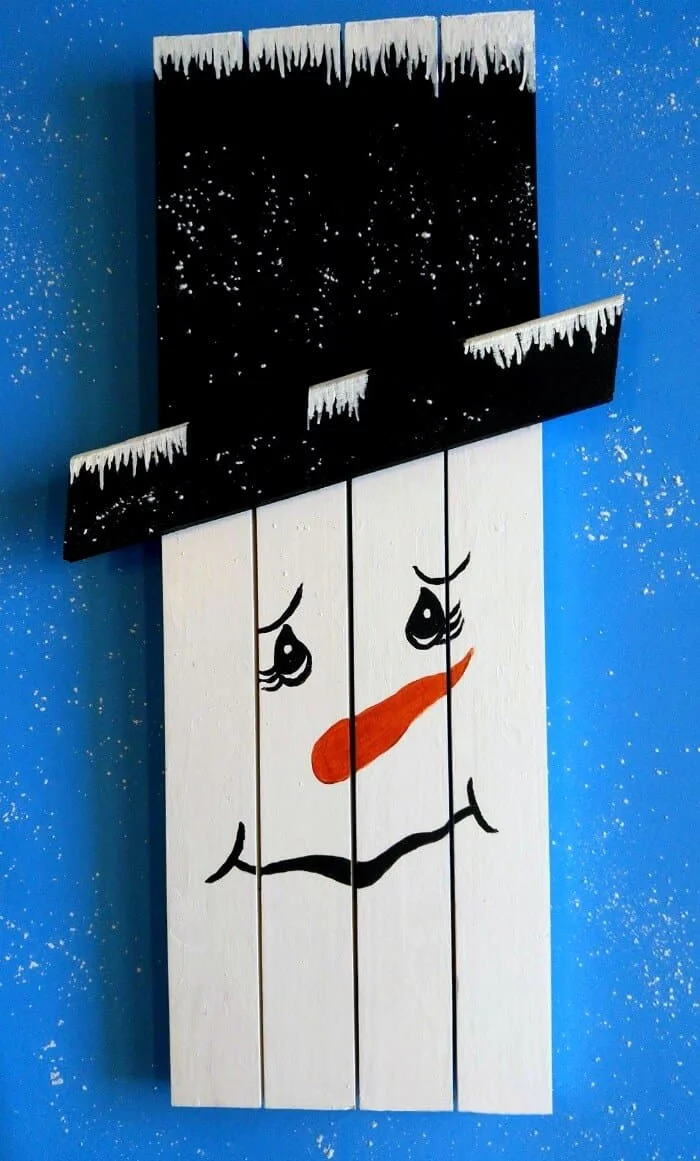 9. Hanging Snowman