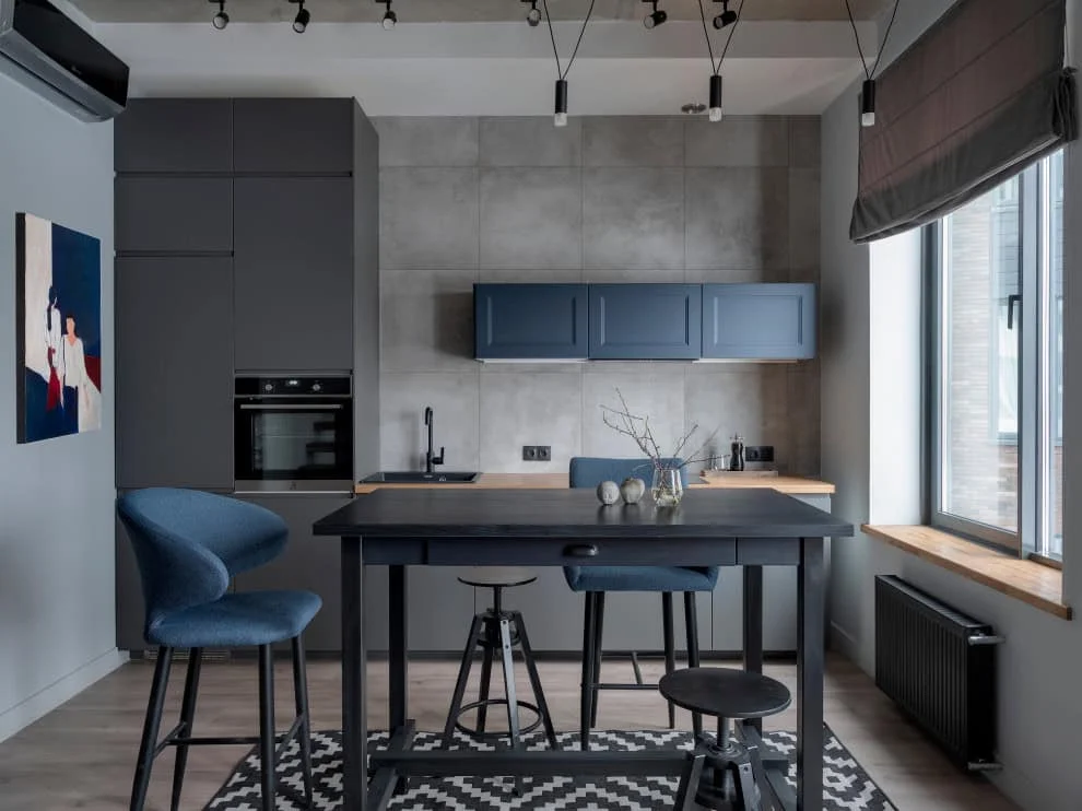 8. 柔和现代厨房设计