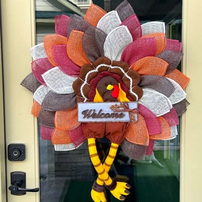 15. Zapato de peluche con pavo