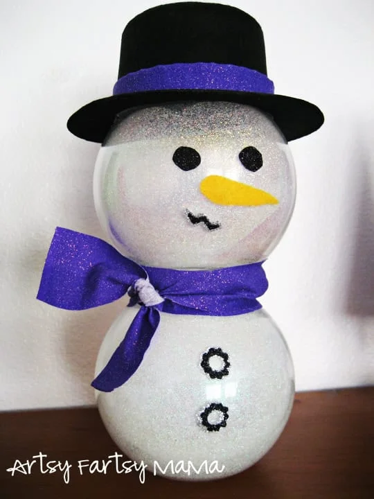 13. Glowing Snowman