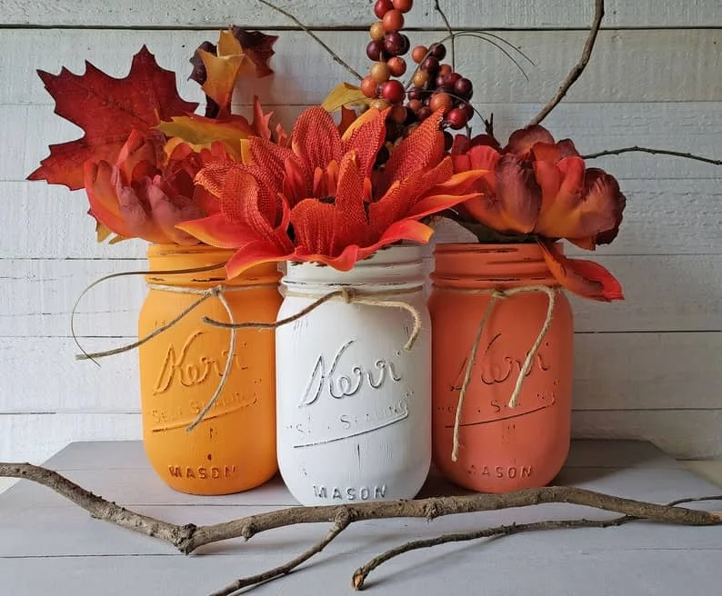 3. Decoración rústica para el Día de Acción de Gracias