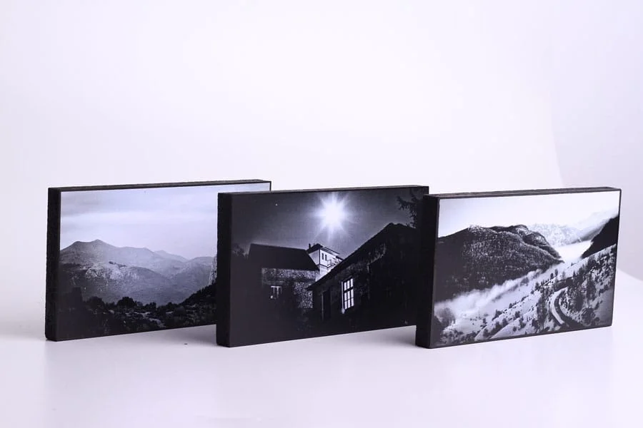 5. Bloques de fotos modernos hechos a mano