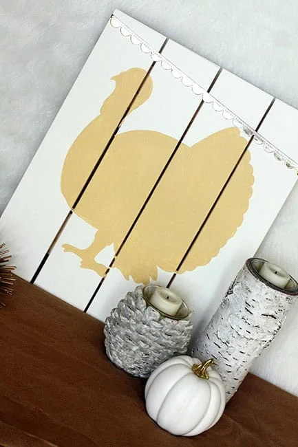 6. 万圣节木制标题标牌