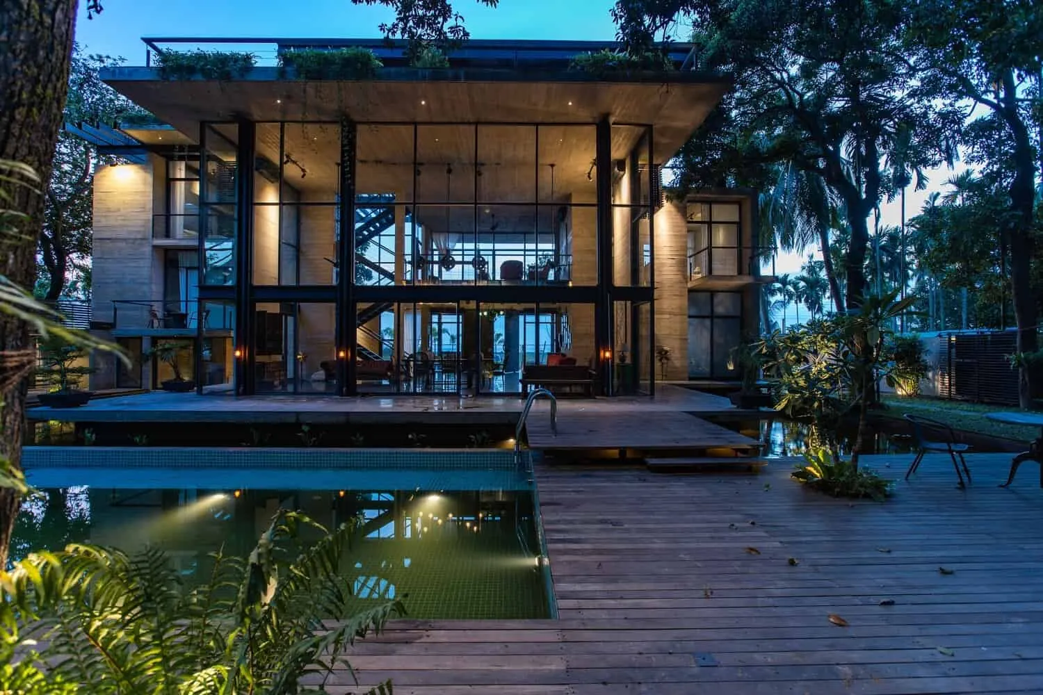 河畔雨屋——孟加拉国的现代生态住宅