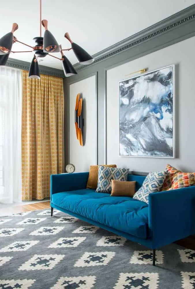 如何在装饰中使用几何图案