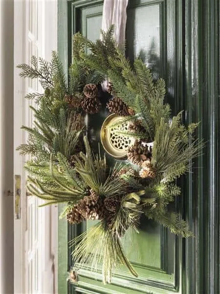 6个圣诞节装饰门的示例